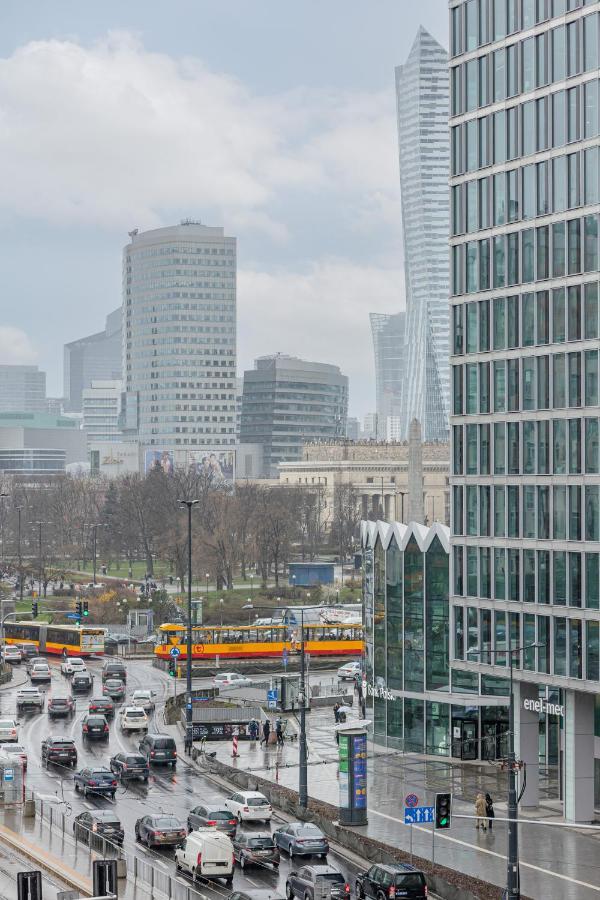 Spacious Apartment With Panoramic View Of Warsaw By Noclegi Renters Esterno foto