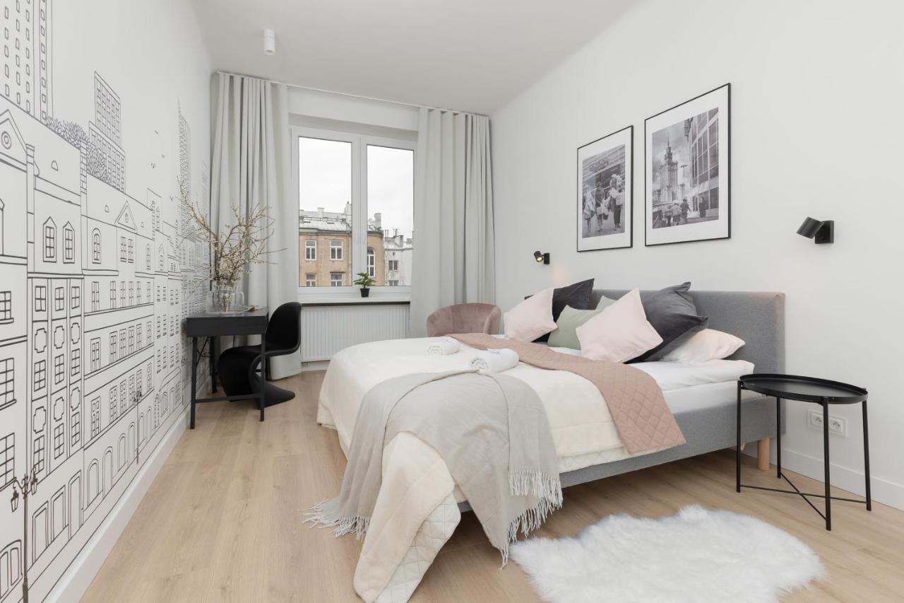 Spacious Apartment With Panoramic View Of Warsaw By Noclegi Renters Esterno foto