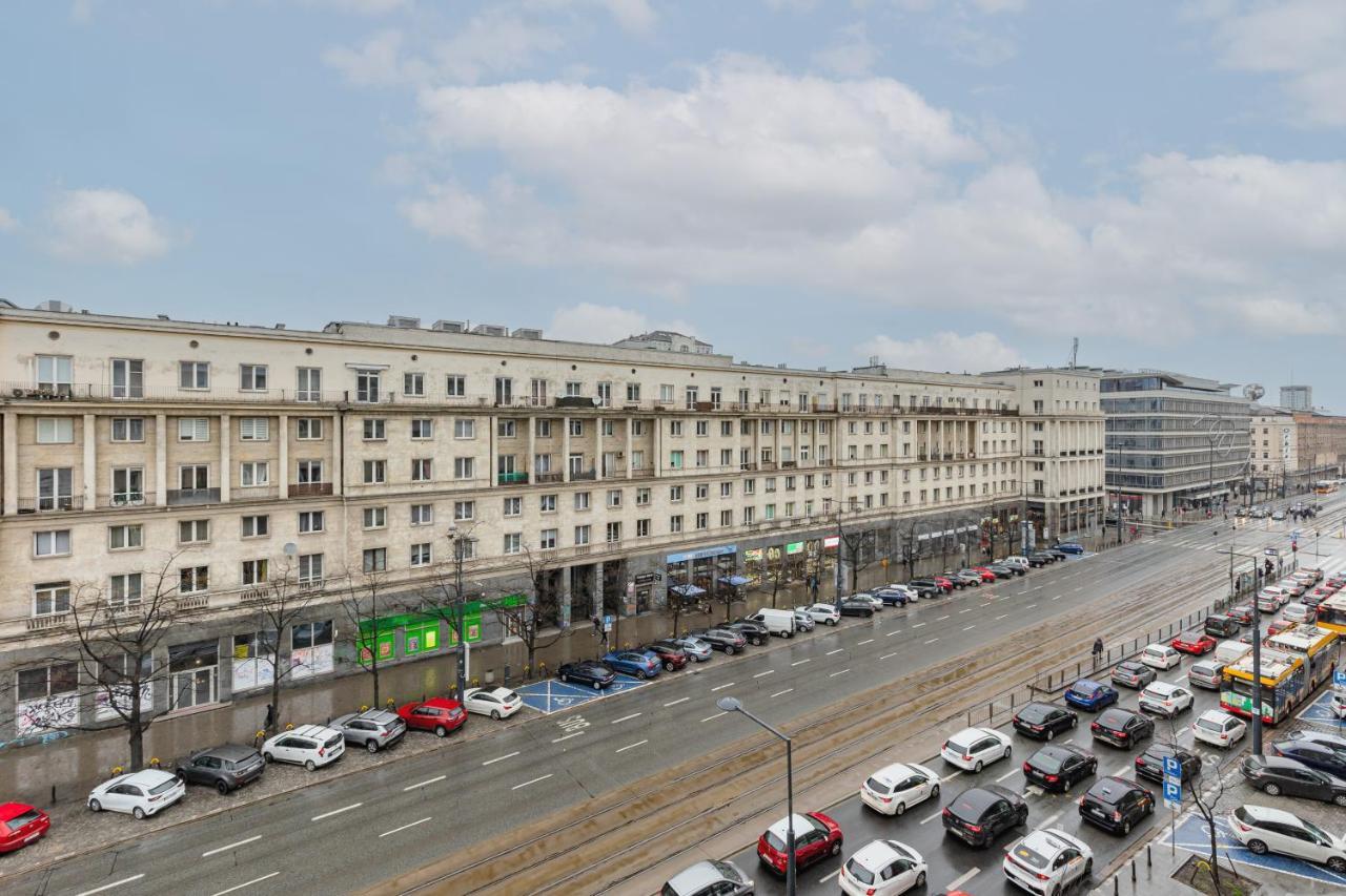 Spacious Apartment With Panoramic View Of Warsaw By Noclegi Renters Esterno foto
