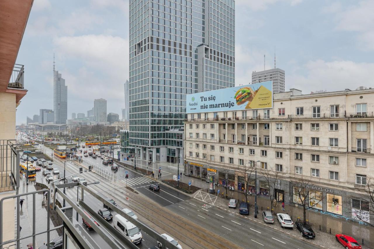 Spacious Apartment With Panoramic View Of Warsaw By Noclegi Renters Esterno foto